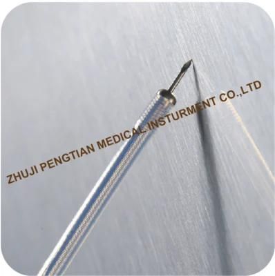 Single Use Injection Needle Spring Inside&Metal Head with Ce Marked