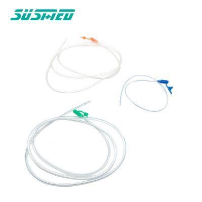 Non-Irritant PVC Medical Grade Respiratory Suction Catheter with Two Lateral Eyes