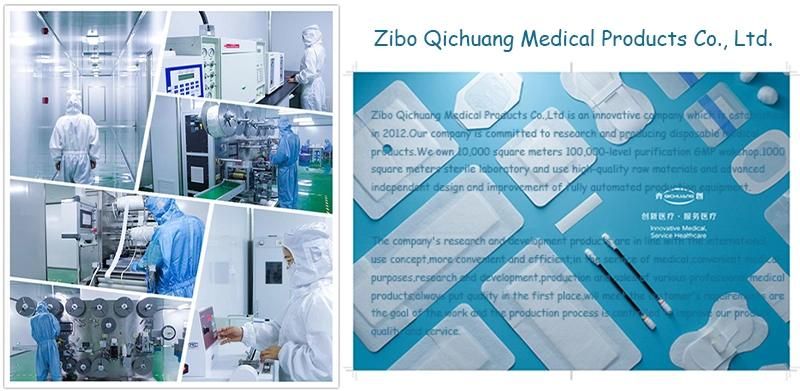 Medical Disposable Transparent Soft Silicone Wound Dressing Manufacturer Supply