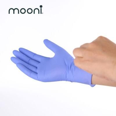 Non-Powder Cleaning Service Gloves Nitrile and Vinyl Mixed Disposable Gloves