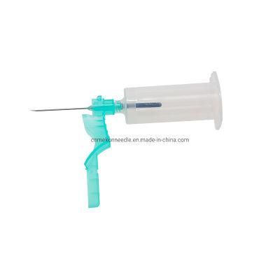 Safety-Lok Blood Collection Needle with Pre-Attached Tube Holder 21g 22g