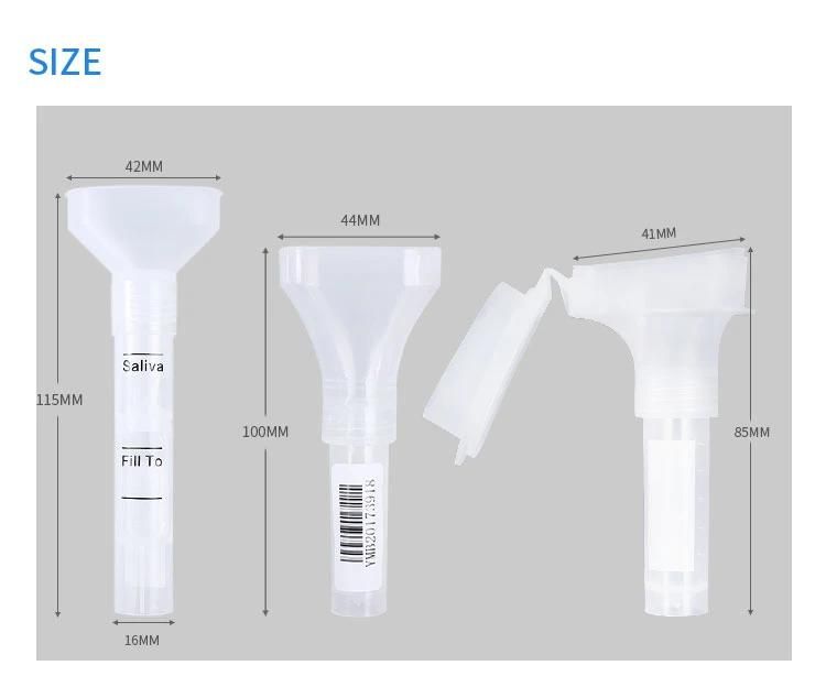 New Style Integrated Saliva Drug Test DNA Sample Collector Kit