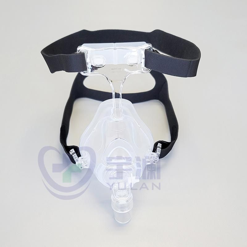 Full Face Silicone CPAP Mask Silicone Breathing Mask