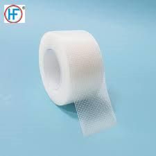 Mdr CE Approved Disposable Soft Transparent Surgical Plaster Tape for Clinical Hospital