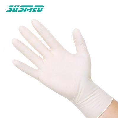 Disposable Medical Powder Free Medical Examination Latex Gloves