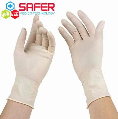 Latex Gloves Manufactures China Powder Disposable Medical Grade with High Quality