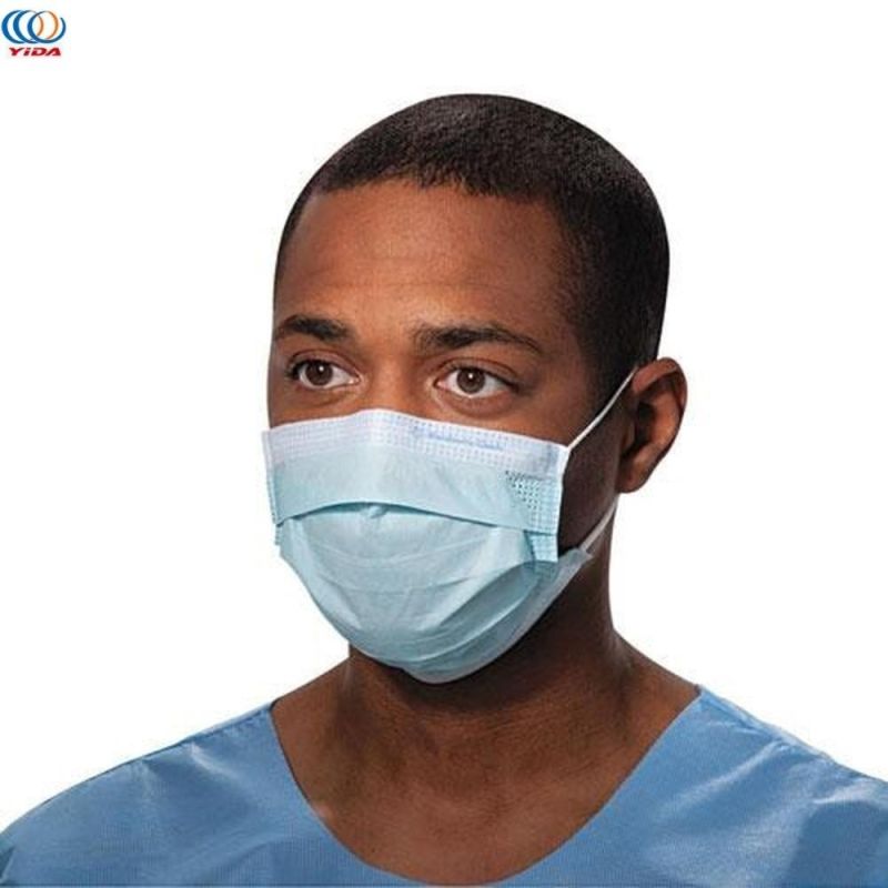 Non Woven Infection Control 3 Ply Full Face Protection Mask for Daily Use Disposable Easy to Breath