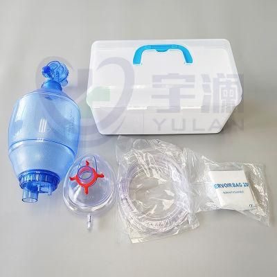Disposable PVC Manual Resuscitator Ambu Bag Adult Size