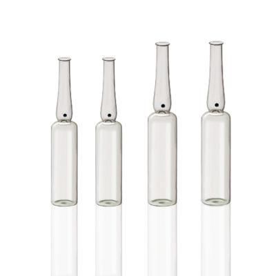 Hot Selling Amber Clear 1ml Transparent Ampoule Glass Medical Vial