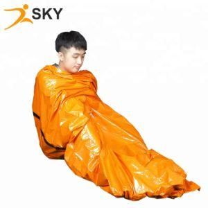 Ultralight Space Survival Emergency Sleeping Bag Multi-Purpose Survival Mylar Sleeping Bag for Hiking