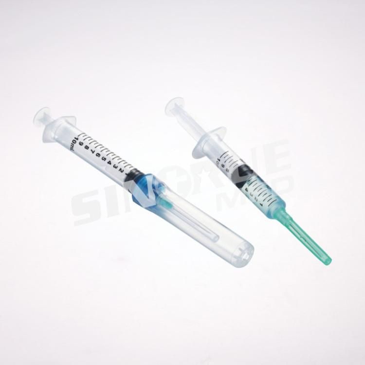 1ml 2ml 3ml 5ml 10ml Disposable Syringe with Needle