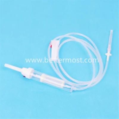 Medical High Quality Blood Administration Set with Flow Regulator ISO13485 CE