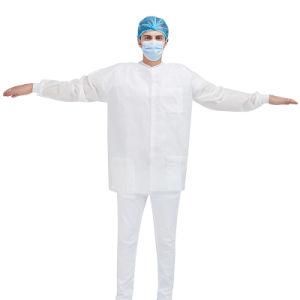 Specializing in Manufacturing Disposable SMMS Isolation Gown Coating Laboratory Gown Work Clothes