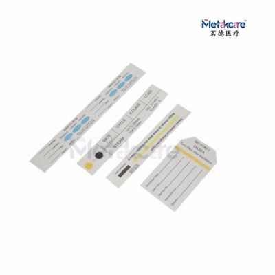 Class 4 Disposable Medical Sterilization Test Indicator Card