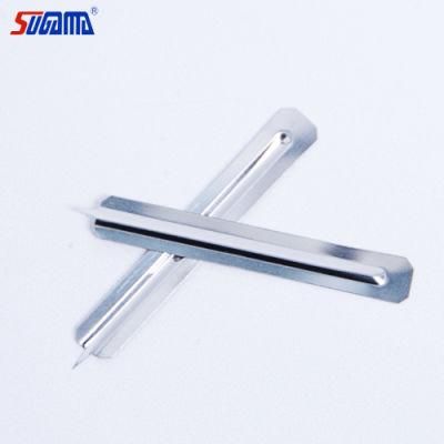 Single Use Stainless Steel Blood Lancet for Hospital Use Medical Sterile Disposable Lancet Price