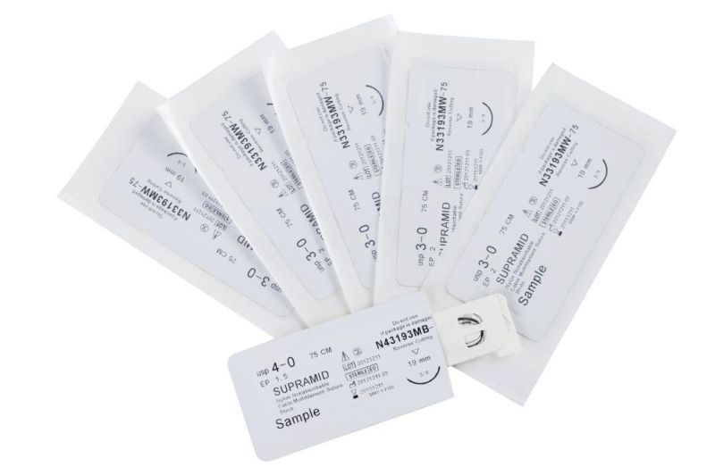 Supramid Nylon Surgical Suture with Good Quality