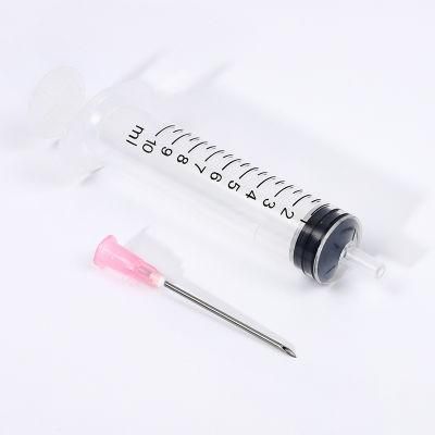 Factory Sterile 10ml Hospital Disposable Syringe and Needles