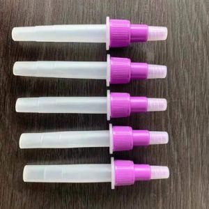 Soft Plastic Vials Rna HDPE LDPE Transparent Antigen Extraction Tube with Dropper