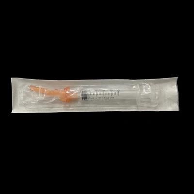Disposable Syringe Needle Manual-Retractable Safety Syringe-C0245