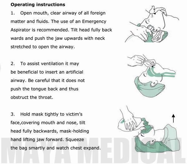 My-K001 Cheap Manual Resuscitator Respiratory Ball