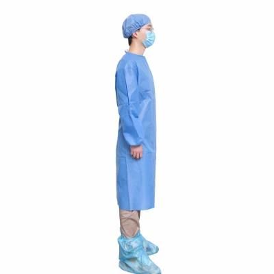 Hospital Surgical Usage Pppe Disposable Medical Surgical Isolation Gown