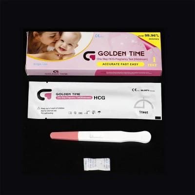 HCG Pregnancy Test Cassette for Testing Pregnancy High Sensitivity Urine Test for Women Household Test