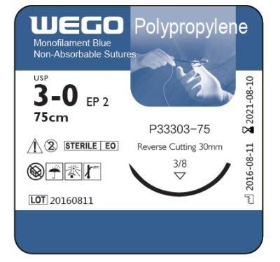 Wego Brand Polypropylene Surgical Sutures