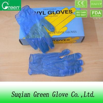 Blue Powder Free Vinyl Gloves (AQL: 1.5/2.5/4.0)