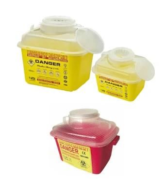 Disposable Sharps Box Hospitalsafety Box Blade Needle Recycling Sharps Container Medicalwaste Container