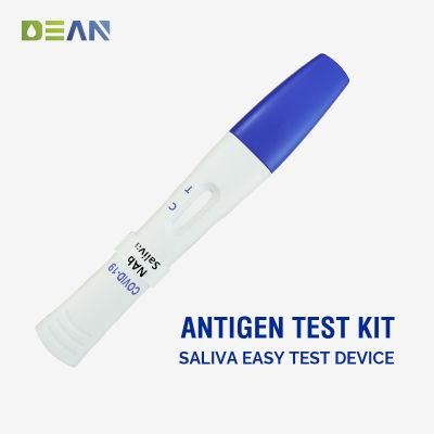 Dean Cost-Effective Price Lollipop Saliva Test 19 Antigen Test Kit Rapid Test Antigen with CE Marked