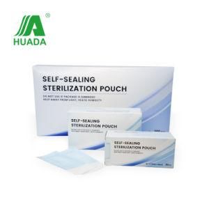 Wholesale with Best Quality Self-Sealing Sterilization Pouch 3.5&quot; X 10&quot;, 200 Per Box with Green Film Foe Autoclave Dental Clinic