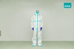 Disposable Coverall Medical Protective Suit Coveralls Protective Clothing Anti-Vius