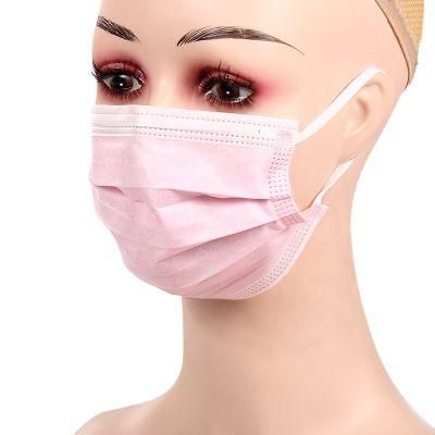 Disposable Protective Facemask 3ply Earloop of Melt Blown Fabric Face Mask