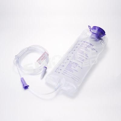 1000ml 1200ml Pumping Using&Gravity Using Disposable Medical Feeding Bag