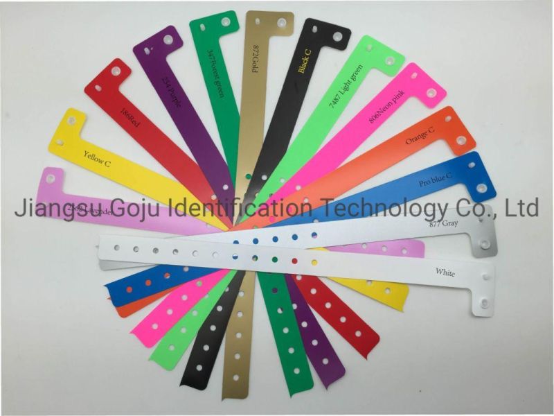 Waterproof Wristbands Plastic Bracelet Park Wristbands