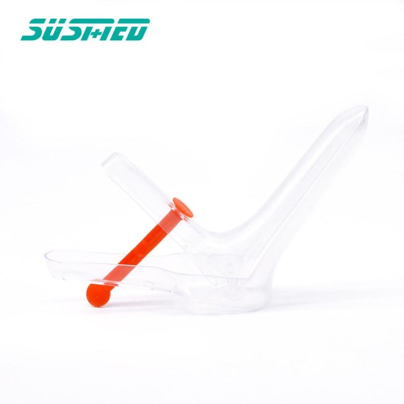 Sterile Plastic Disposable Vaginal Speculum with Middle Screw