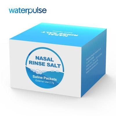 Waterpulse Wholesale Nasal Salt for Neti Pot Sinu Rinse Saline Packets for Nose Cleaner Nasal Irrigation