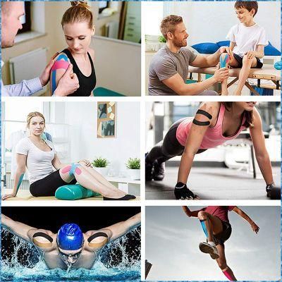 Wal-Mart Supermarket Certified Supplier Waterproof Cotton Muscle Therapeutic Kinesiology Tape