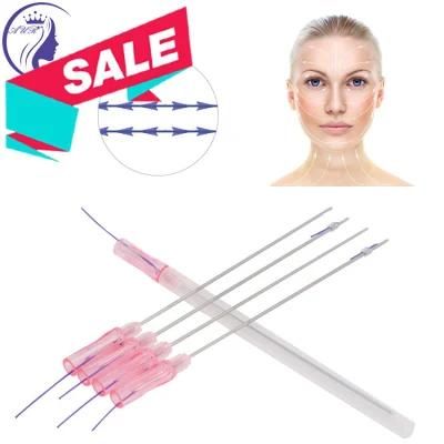 Absorbable Beauty Facial Lifting Blunt Cannula 3D Cog L Type Anti Aging Pdo Thread
