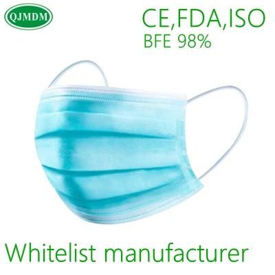 3ply Medical Mask in Different Color High Bfe Pfe with Good Filtration From Original Manufacturer