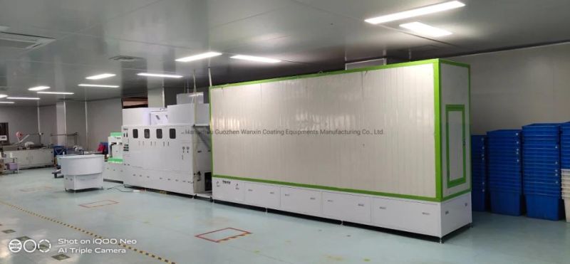 Swabs Automatic Flocking Line with Gluing System with Integrated Dryer
