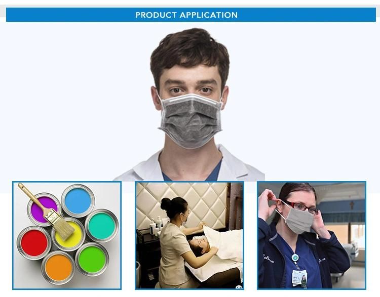 Disposable 4 Layers Carbon Filter Active Carbon Face Masks