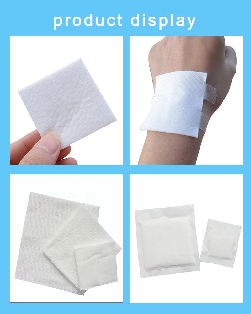 Wound Care Dressing Medical Surgical Paraffin Cotton Non Adherent Pad