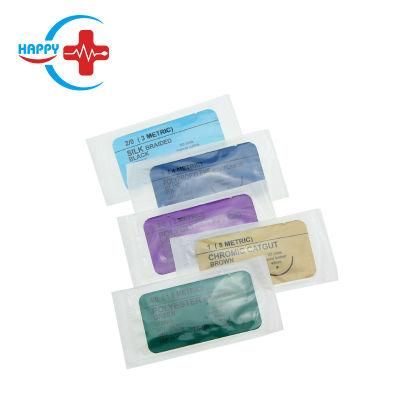 Hc-K041 High Quality Stainless Steel Medical Disposable Sterile Sutures Surgical Used Suture Needle