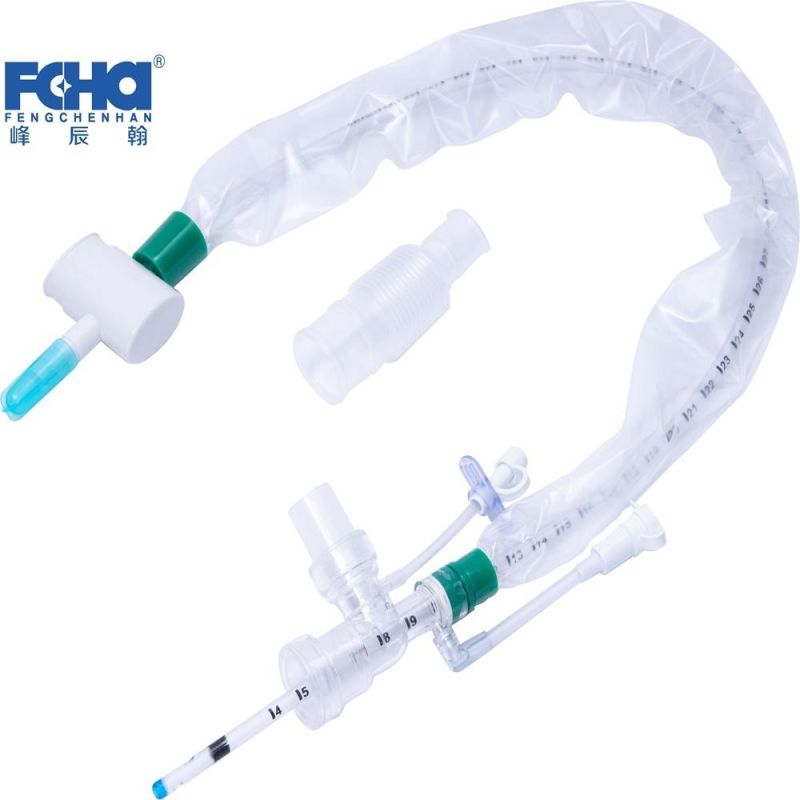 Closed Suction Catheter with Elbow Adaptor
