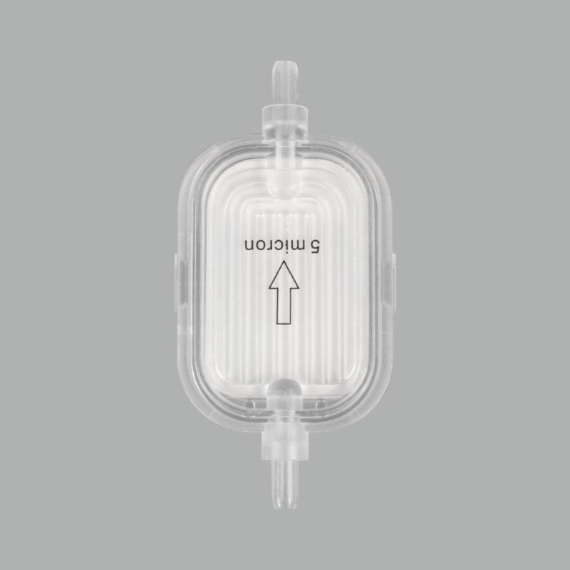 Disposable Medical Apparatus Automatic Stop Fluid Infusion Precision Liquid Filter Used in Hospital
