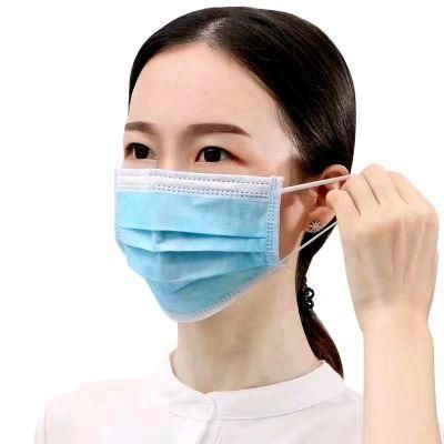 Medical Disposable 3ply Non Woven Surgical Mask