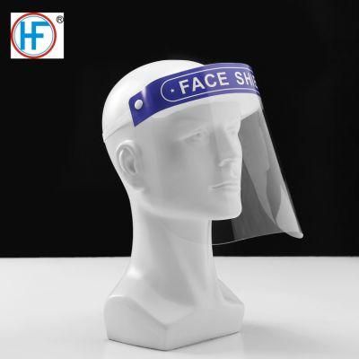 Factory Protective Visor Transparent Clear Anti Fog Safety Plastic Face Shield with Logo Customized