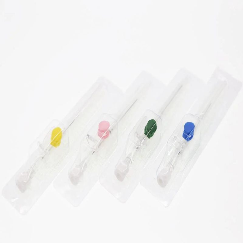 Medical Pen IV Cannula with Wings Small and Big Wings 14G-27g