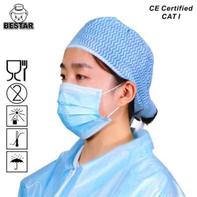 En14683 Type Iir CE Certified 3 Ply Surgical Face Mask